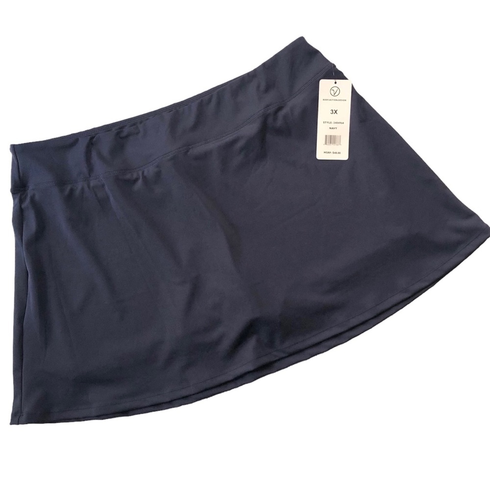 NWT VOGO Athletica Women’s Plus Size Skort Navy size 3X - Picture 8 of 11